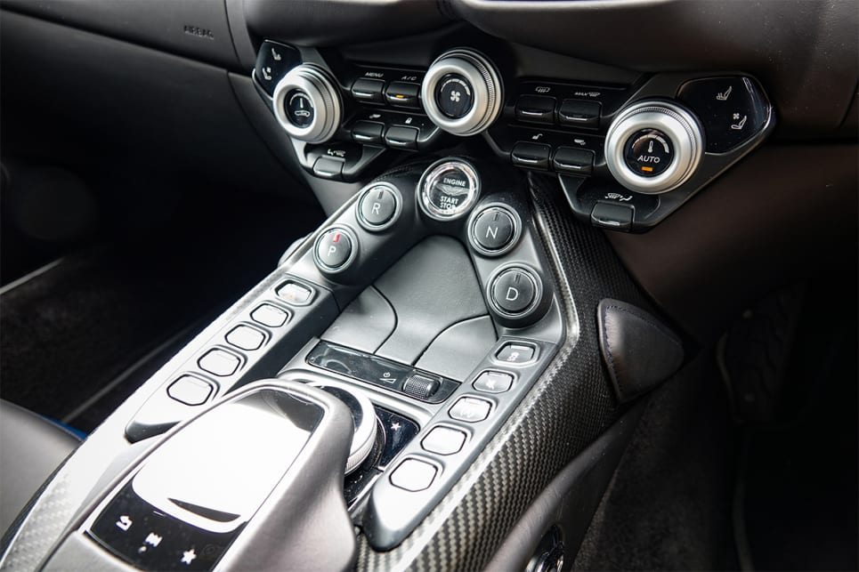 The Tech Pack adds a Mercedes-based touchpad controller.