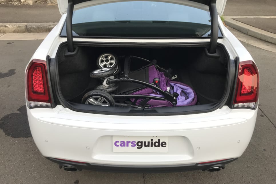 Or the CarsGuide pram, with heaps of room to spare.