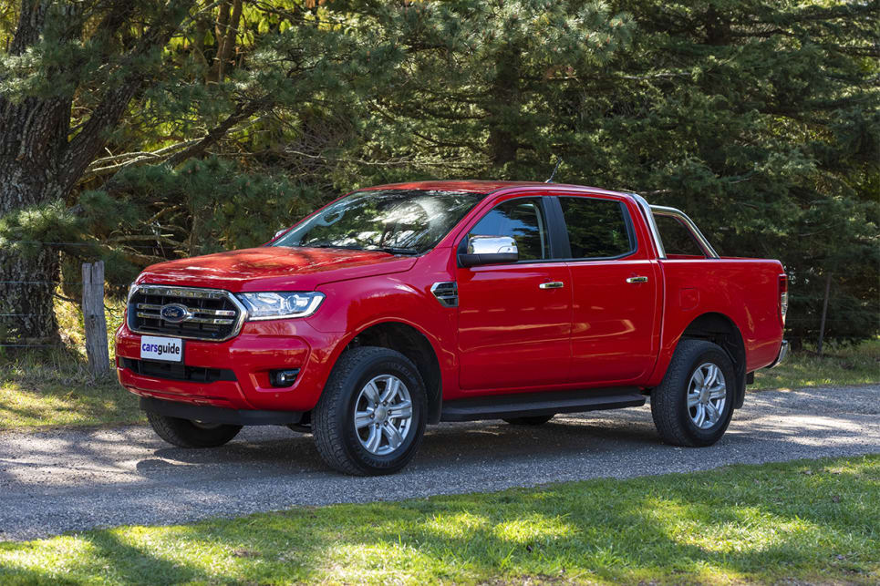 The Ranger XLT is the most expensive of the bunch at $60,040 before on road costs.