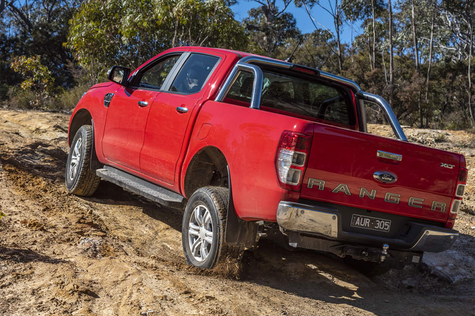 The Ranger with a good mix of comfort and capability was second behind the HiLux.