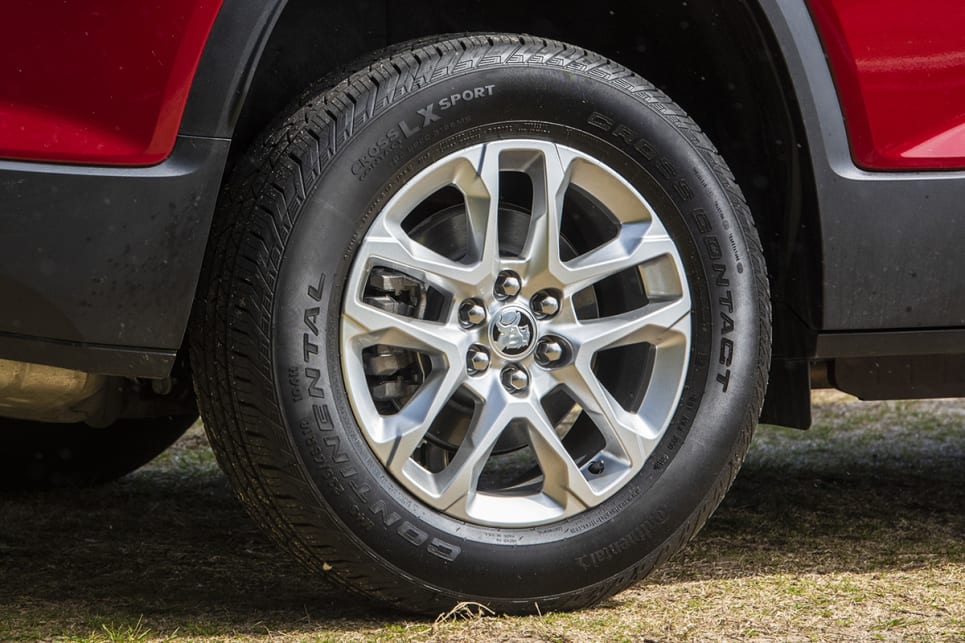 The Acadia LT scores 18-inch alloy wheels.