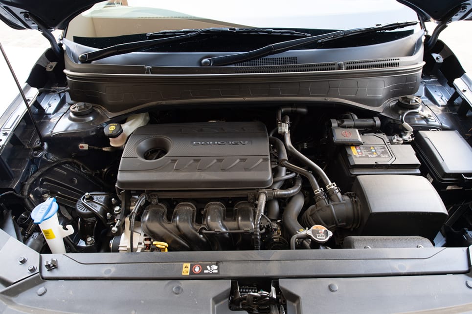The Venue's 1.6-litre four-cylinder produces 151Nm of torque at 4850rpm.