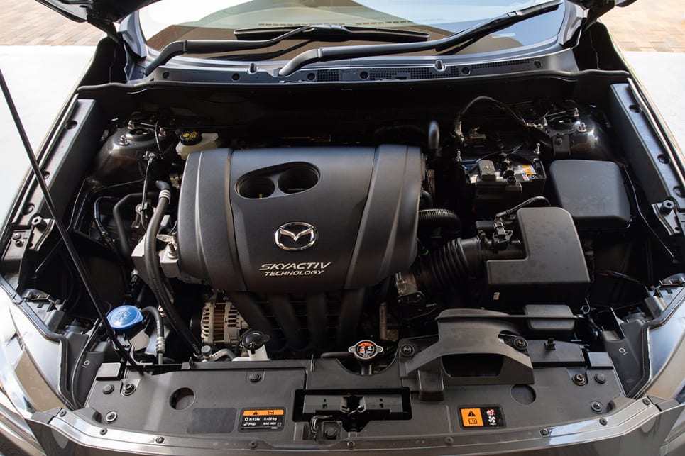 The CX-3's 2.0-litre four-cylinder produces 195Nm of torque at at 2800rpm.