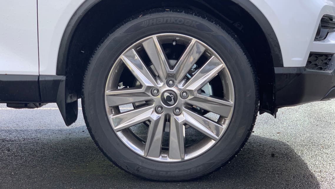 the Ultimate Plus variant has 20-inch chrome alloy wheels.