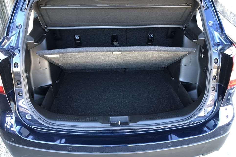 There's also storage under the boot floor.