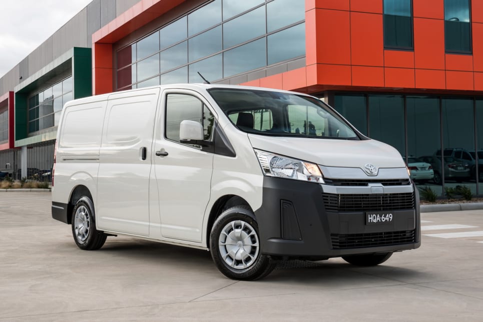 The diesel auto - which is the one about 90 per cent of customers will buy - is markedly better than its predecessor.  (LWB van pictured)