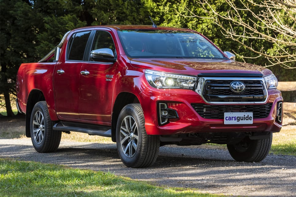 The HiLux SR5 kicks off at $57,240 before on road costs.