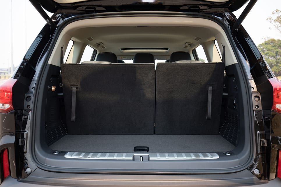 The LDV's boot is also huge - with the back row down it’s a whopping 1350L. (image: Dean McCartney)