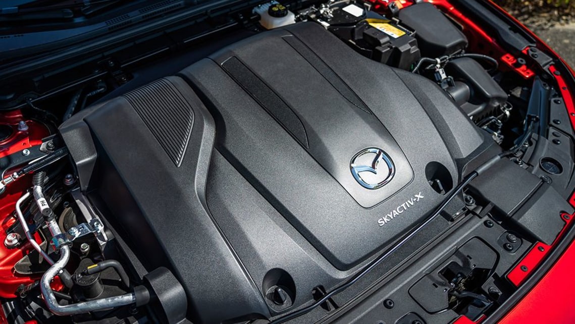 Skyactiv-X used diesel-like compression ignition technology to cut fuel consumption by a claimed 20 per cent.