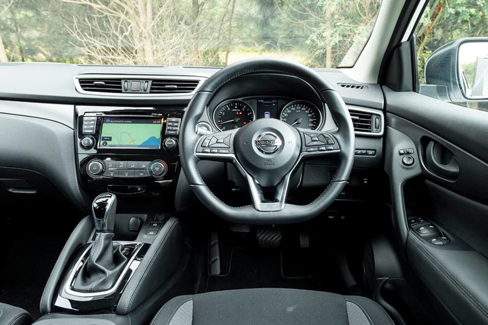 The Qashqai feels the second-most modern inside.