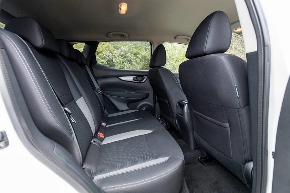 The Qashqai was about on par for back seat space with the C-HR.