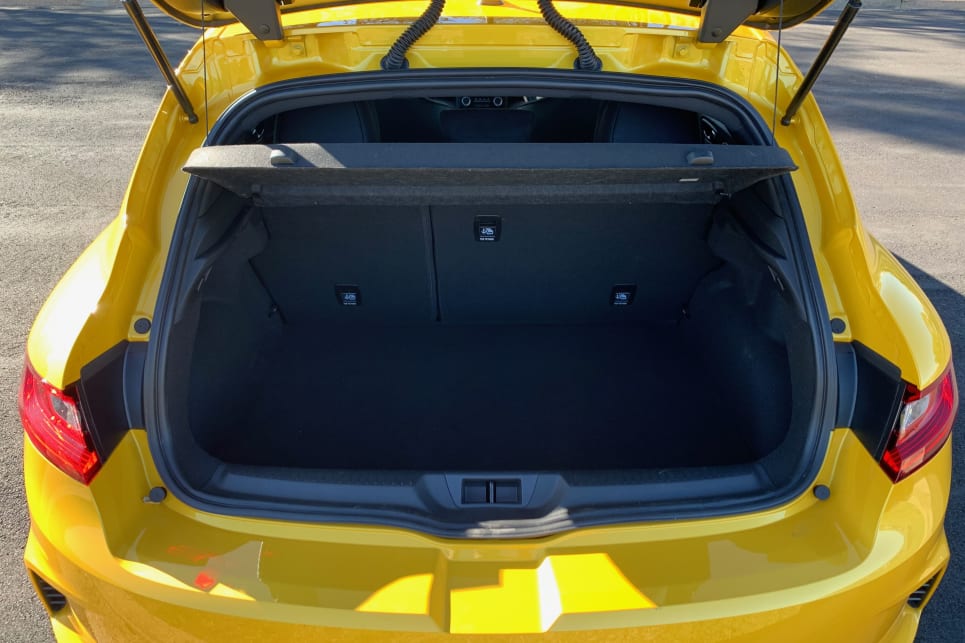 Luggage capacity is claimed at a healthy 434 litres. 