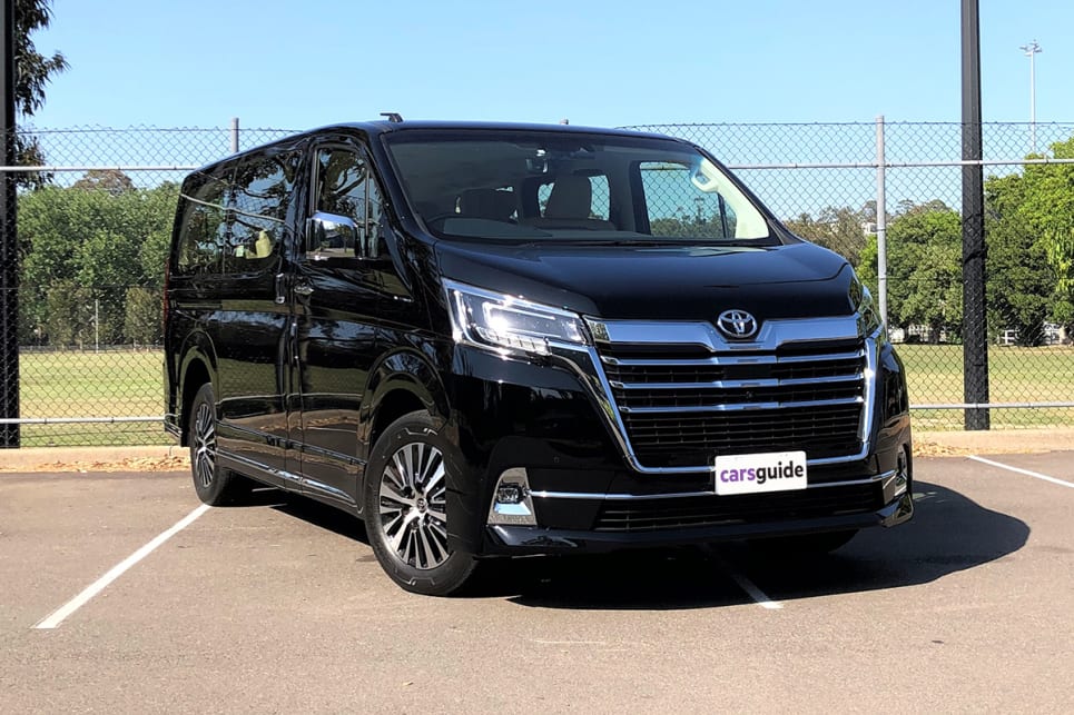 The Granvia is a new-generation people mover based on the Toyota HiAce commercial van and arrived in Australia in 2019. (image: Richard Berry)
