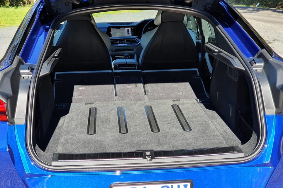 Fold the rear seats down and cargo capacity grows to 1539L.