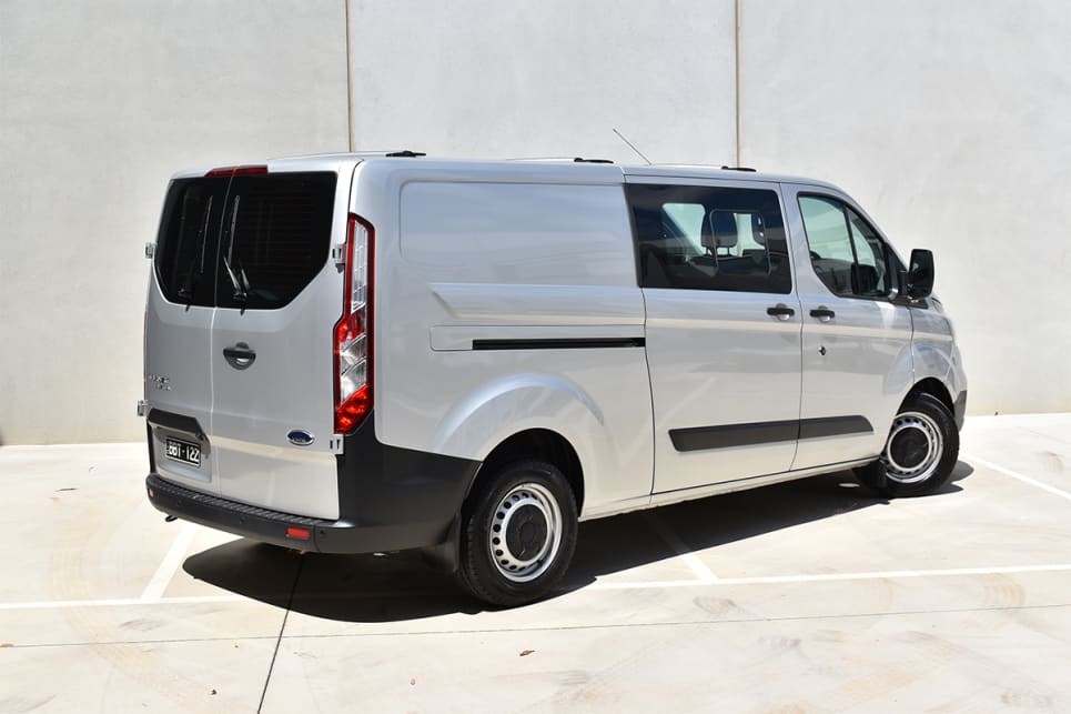 Each van has enough individuality in its styling to be easily identified (Transit custom pictured)