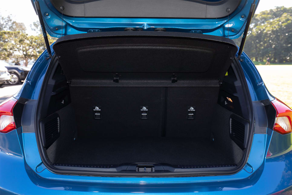 Boot space is rated at 273 litres.
