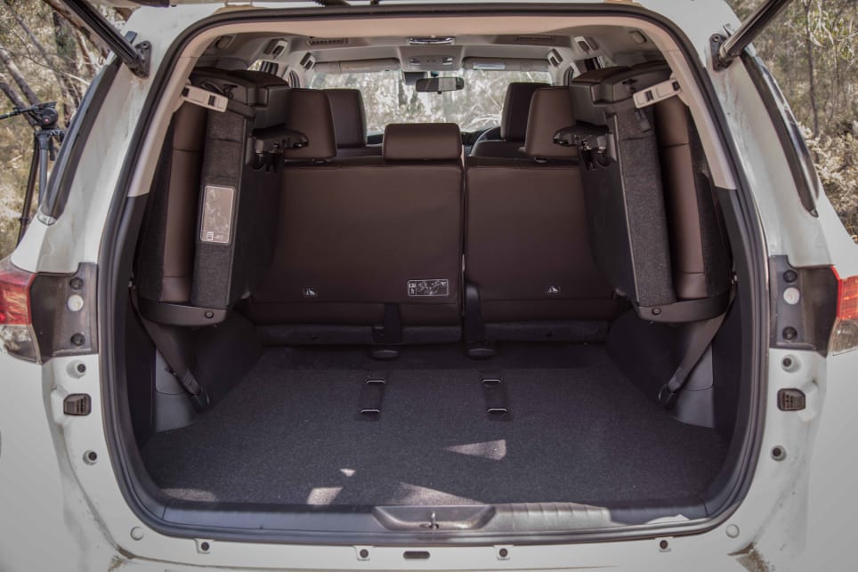 Stow away the third-row and cargo space increases to 716 litres.