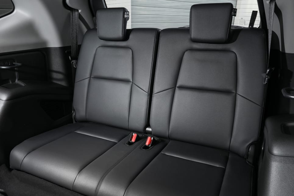 If you choose a three-row CR-V, you get rear row air vents and cupholders. VTi L7 pictured. 