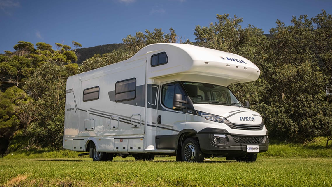 The Avida Busselton is a four-berth motorhome, with seemingly everything you need onboard.