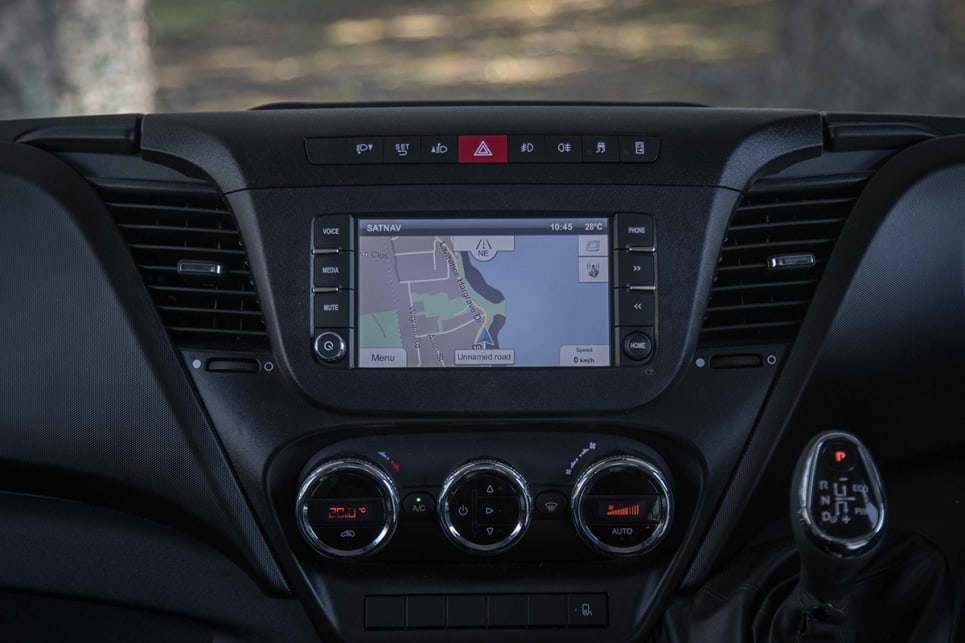 All interior controls are easy enough to locate, understand and operate.