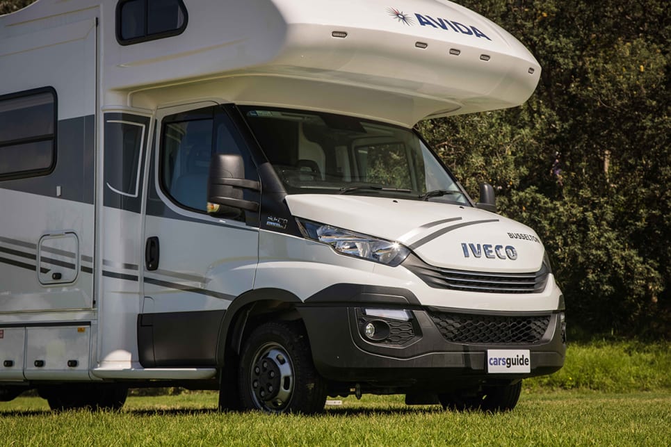 There’s not a lot designers can do to make a motorhome look appealing because a motorhome is a motorhome.