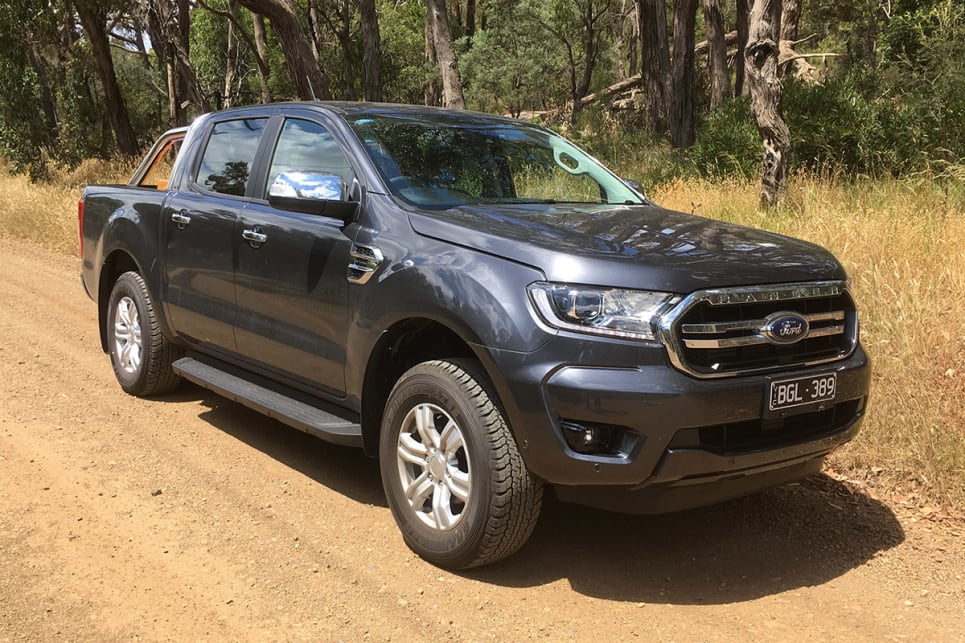 Our Ranger XLT test vehicle has a 2197kg kerb weight and 3200kg GVM. (image: Mark Oastler)