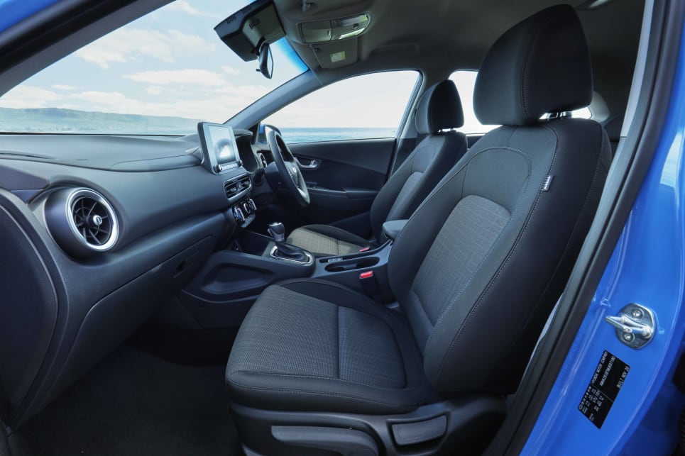 The Kona is neither the biggest nor smallest in terms of interior space (image: Kona).