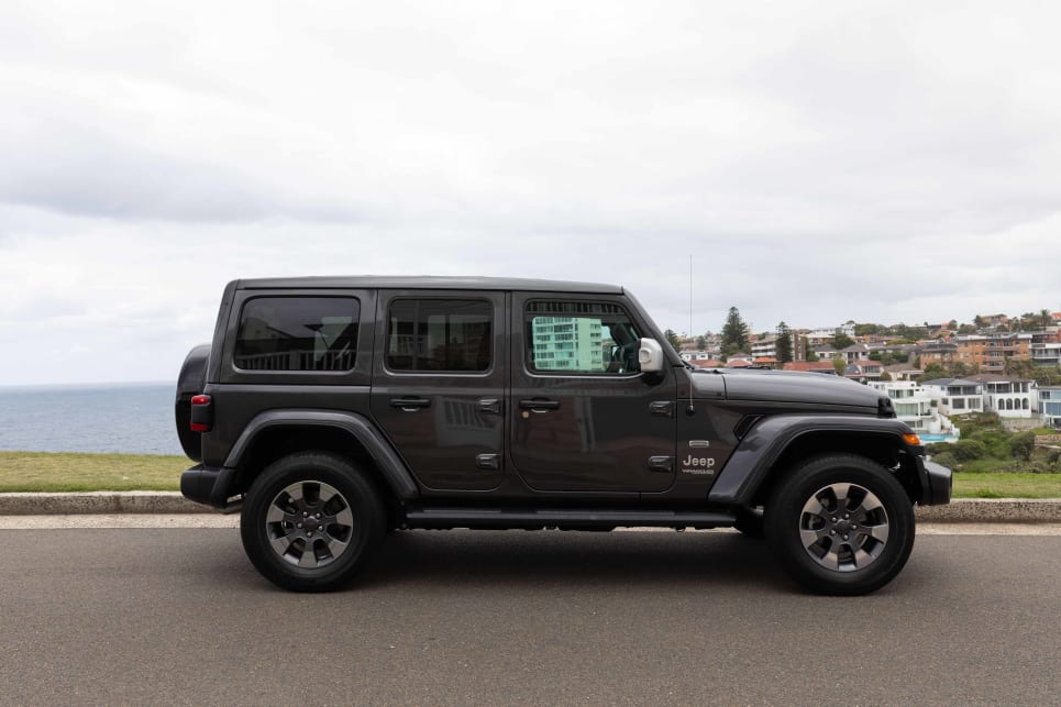 The Jeep Wrangler has been designed really well with a blend of old and new.