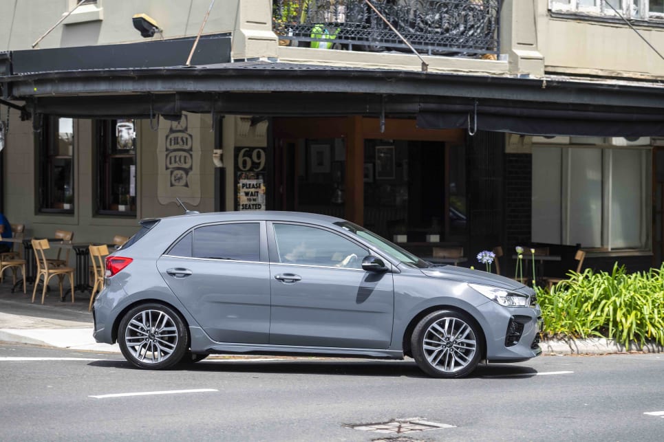 The Rio GT-Line feels as sporty as it looks (image credit: Rob Cameriere).
