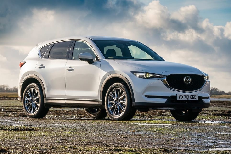 The Mazda CX5 has a 1800kg braked and a 750kg unbraked towing limit. 