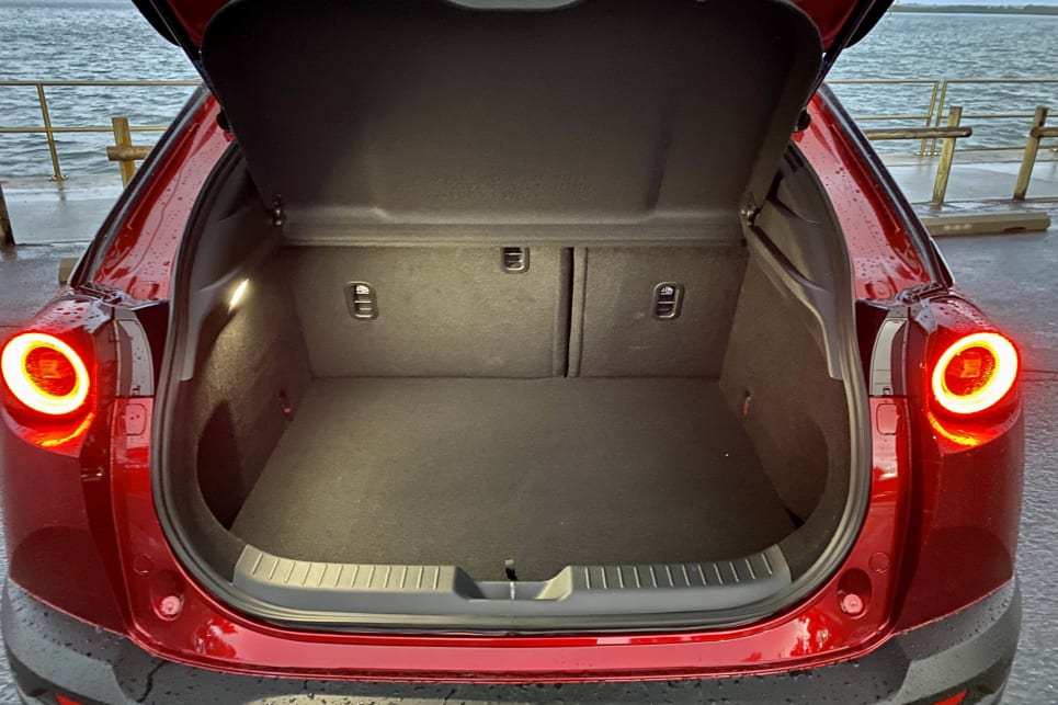 Boot space is a mere 311 litres.