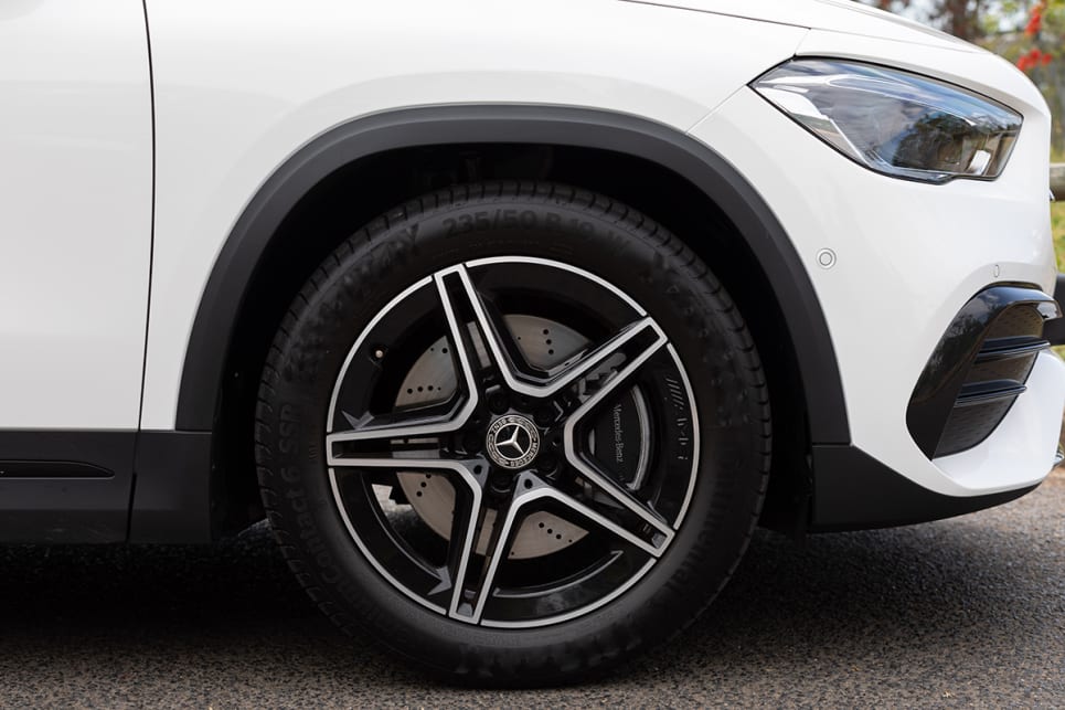 The Sports Package at $1915 ushers in unique 19-inch alloy wheels. (image: Dean McCartney)