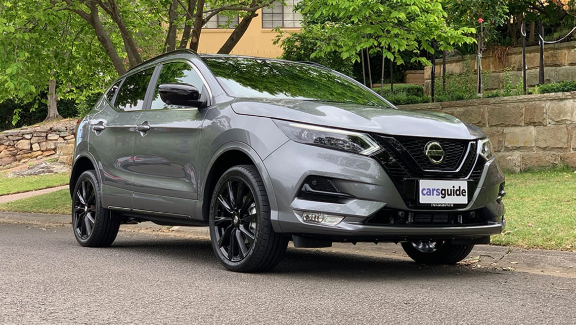 The Nissan Qashqai Midnight Edition is essentially a black pack, but done really nicely. (image: Matt Campbell)