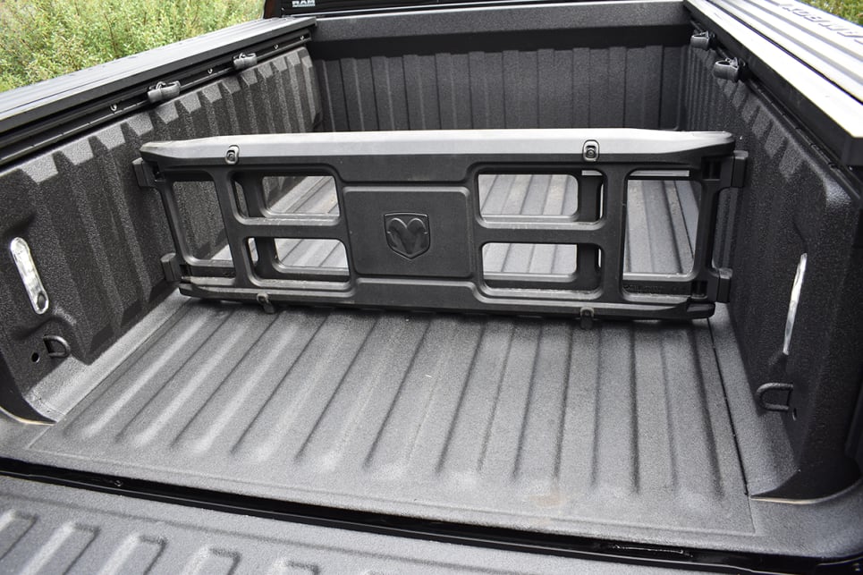 The tray features a load divider. (image credit: Mark Oastler)