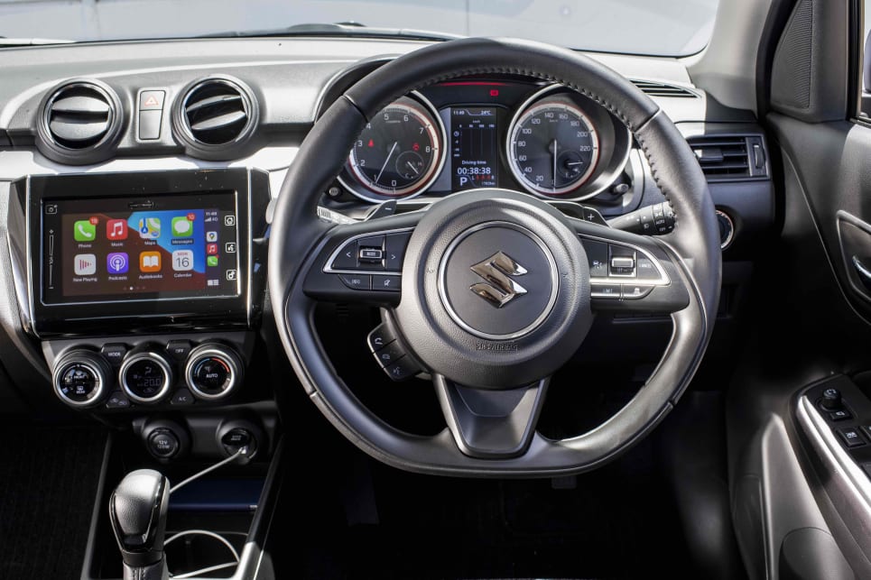 Swift GLX Turbo steering wheel (image credit: Rob Cameriere).