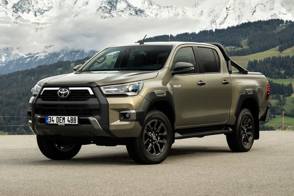 The Toyota HiLux has a 3500kg braked and a 750kg unbraked towing limit. 
