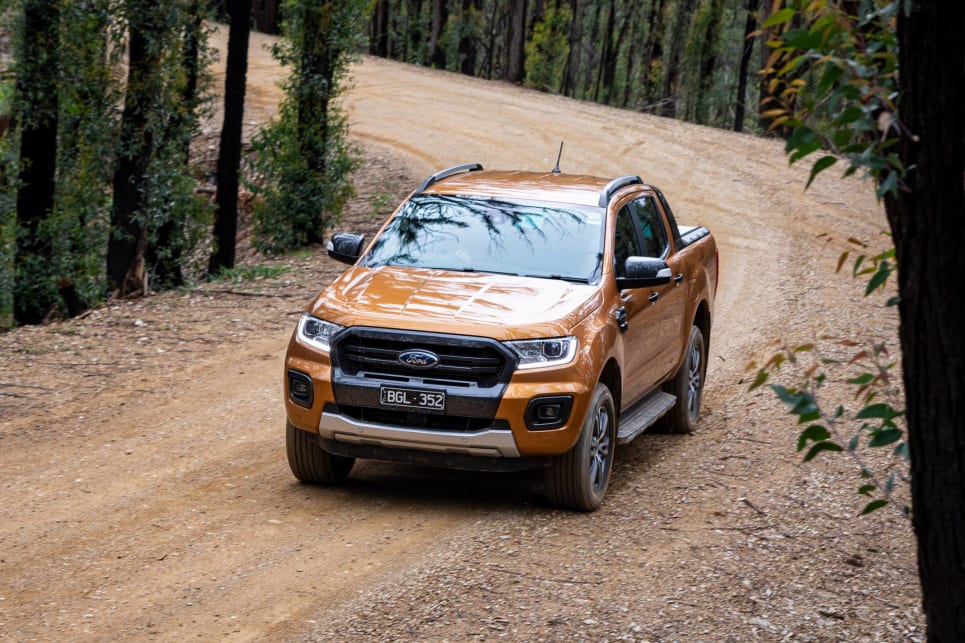 The Wildtrack remains a comfortably capable 4WD (image credit: Tom White).