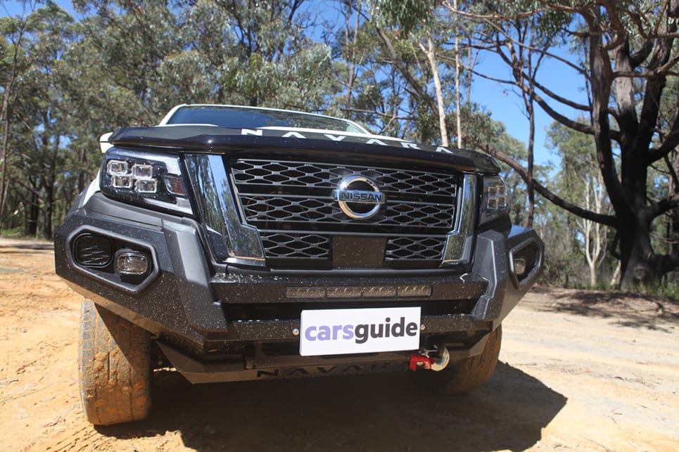 There's an LED Light Bar in the bullbar.