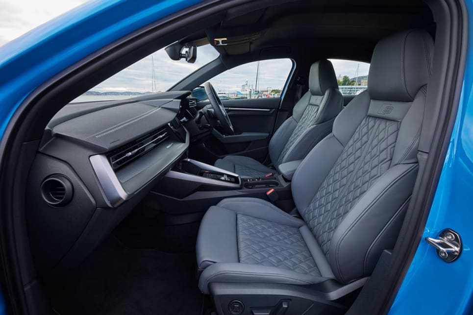 Certainly, there’s no lack of room in the S3. (Sedan pictured)