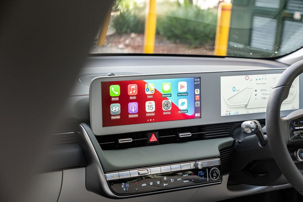 There's dual 12.3-inch screens for the multimedia system and digital dash. (Image: Tom White)