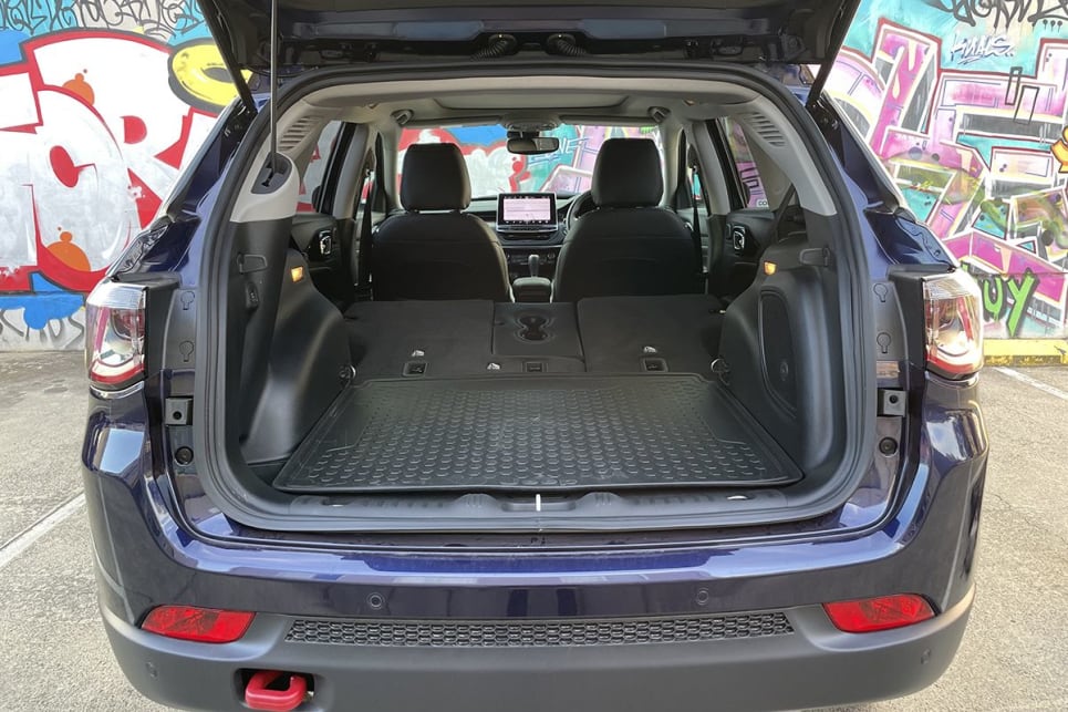 Fold the seats down and you're met with 1251L of boot space. (image: Tim Nicholson)