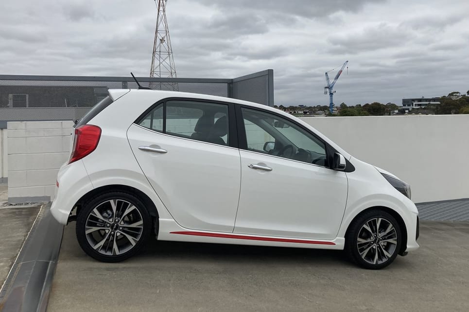 The Picanto GT is suited for anyone who enjoys a proper hot-hatch feel in a super compact package. (Image: Byron Mathioudakis)