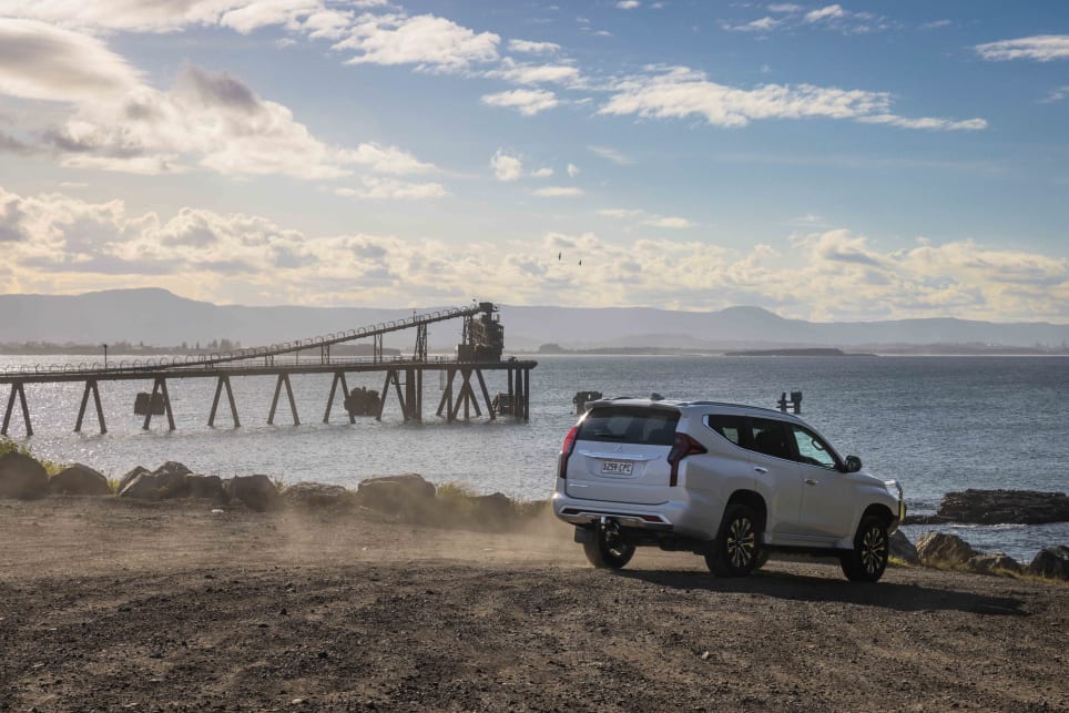 The Pajero Sport doesn’t look as bulky as many of its rivals (Image: Glen Sullivan).