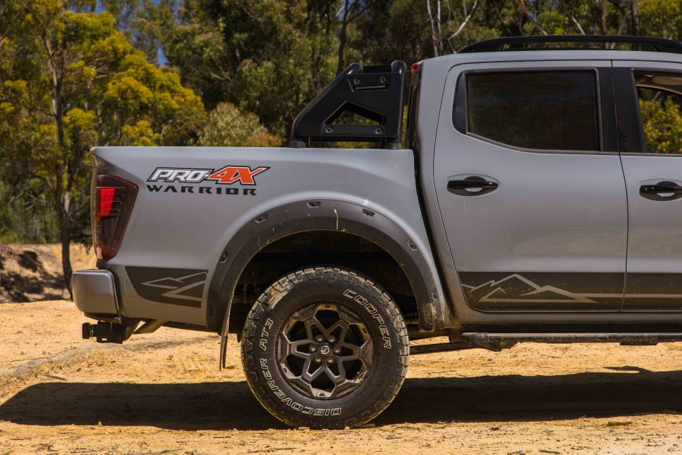 The Pro-4X Warrior certainly looks like the coolest and toughest Navara there is (Image: Glen Sullivan).