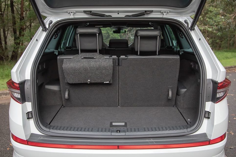 The boot space is 270 litres with all the seats up and you would struggle to fit a decent-sized pram in. (image: Sam Rawlings)