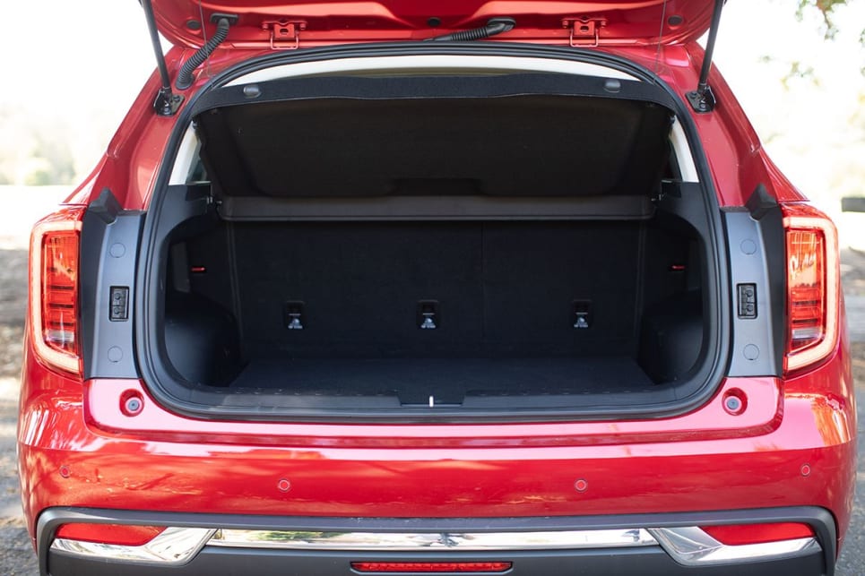Cargo capacity is rated at 430 litres. (Lux variant pictured/image credit: Dean McCartney)