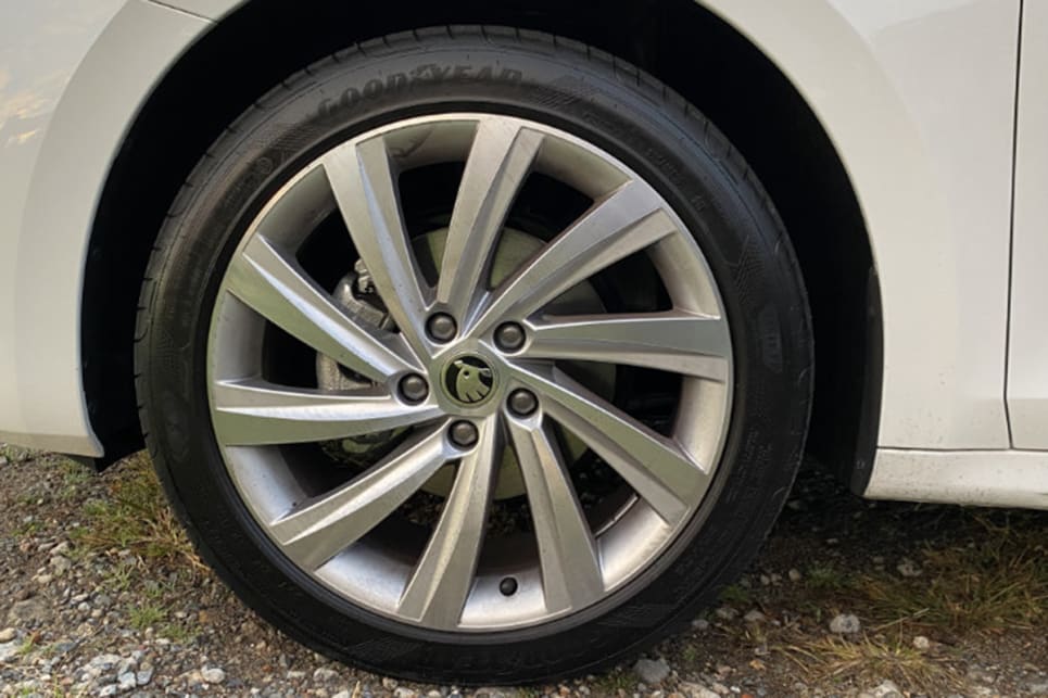 The 110TSI Style rides on 18-inch alloy wheels.