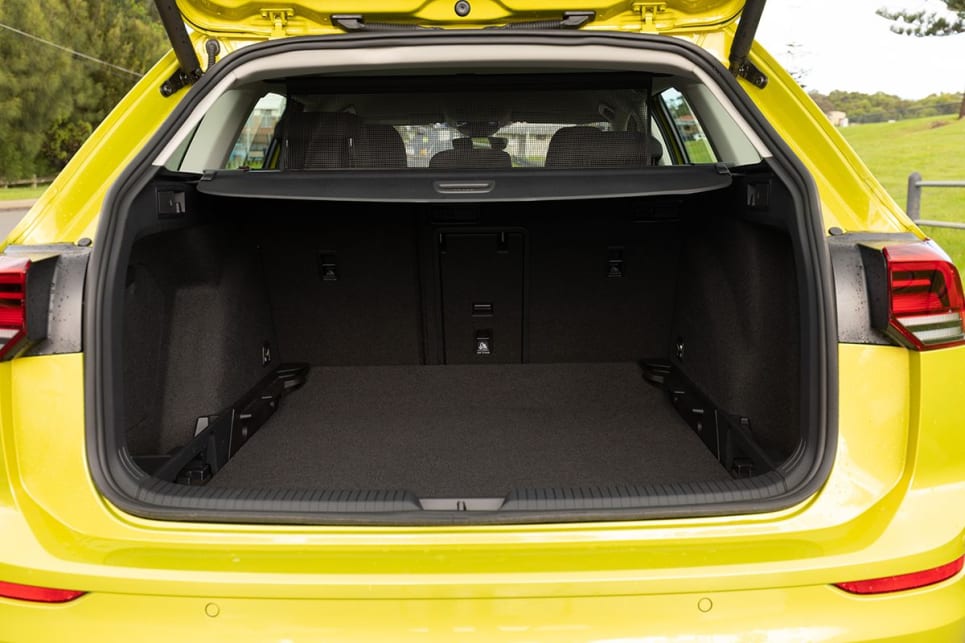 Boot space is rated at 611 litres. (image credit: Dean McCartney)