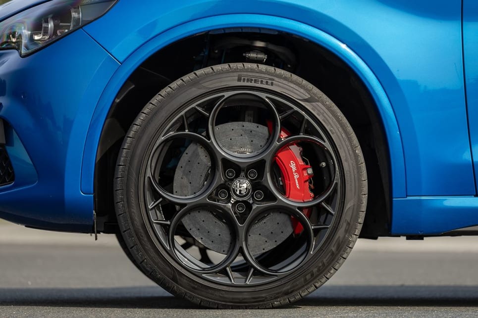 Standard features include 20-inch alloy wheels. 