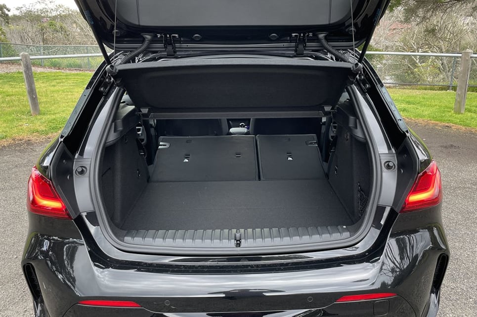 With the rear seats stowed, the boot capacity expands to 1200L. (Image: Tim Nicholson)